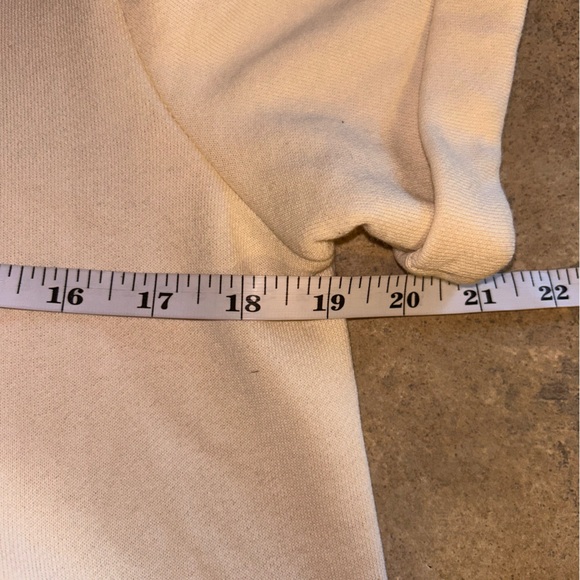 The Native One dress - cream 100% cotton tiered mini dress w/pockets - Picture 8 of 9